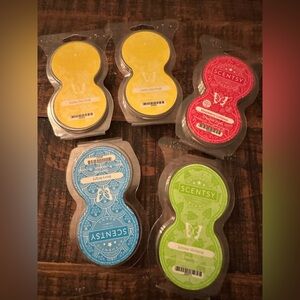 Scentsy 5 - 2 pack pods PLUS 2 Scentsy Disney  Lion King Scent Paks LOT/ Bundle